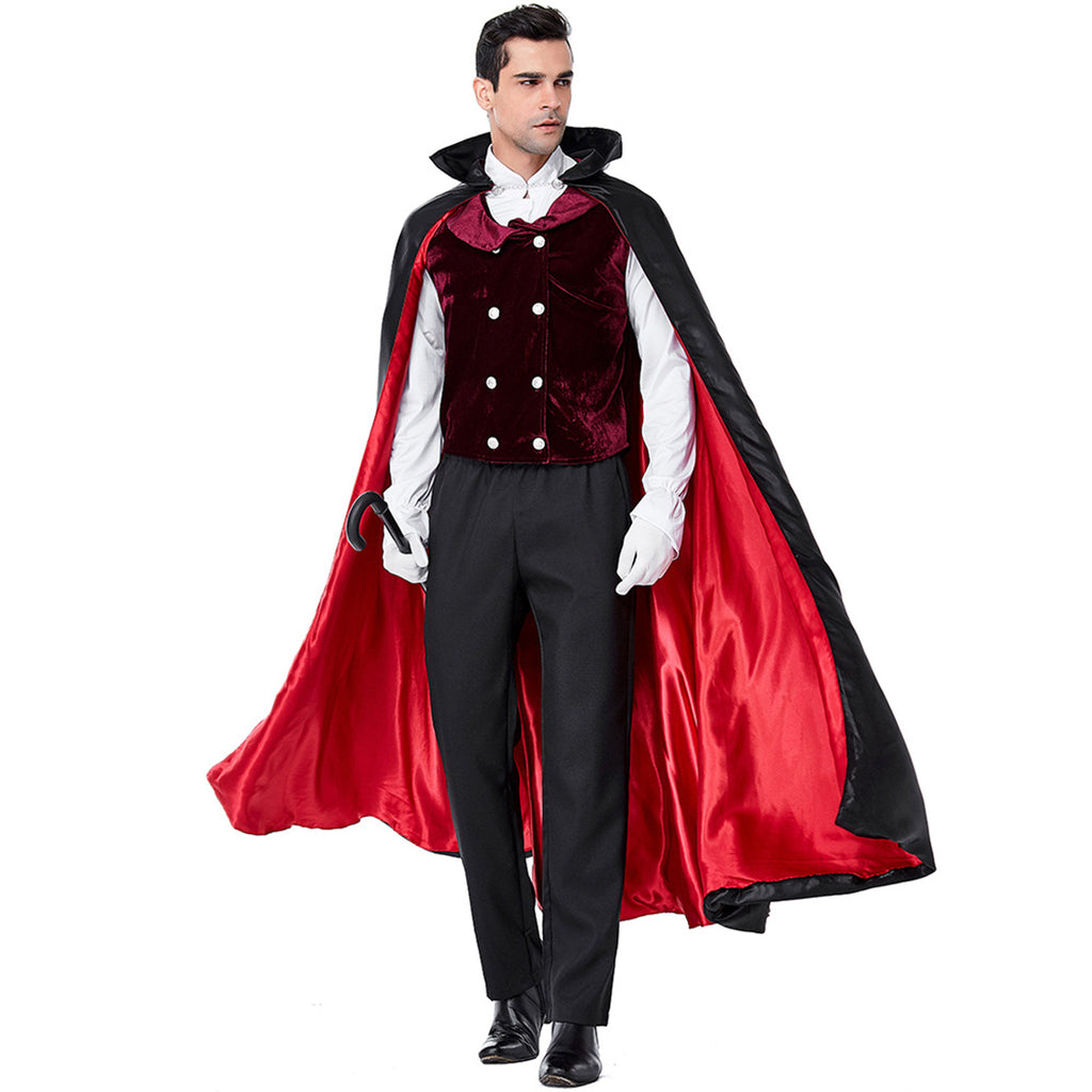 Vampire Costume Earl Dracula Men's Cosplay Costumes